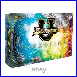 2022-23 Bowman University Inception Sealed Hobby Box (Wembanyana, Stroud, Clark)