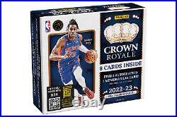 2022-23 Panini Crown Royale Basketball Hobby Box Factory Sealed NBA