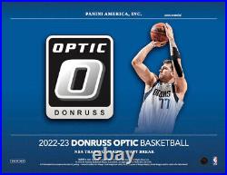 2022-23 Panini Donruss Optic Basketball Fast Break Hobby Box Factory Sealed NBA