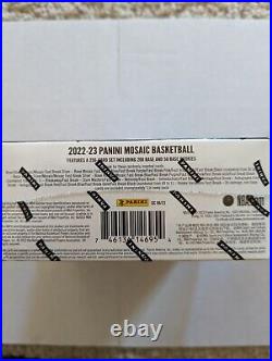 2022-23 Panini Mosaic Fast Break Basketball Hobby Box Factory Sealed NBA