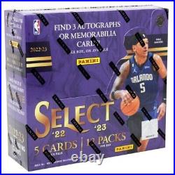 2022/23 Panini Select Basketball Factory Sealed Hobby Box