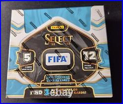 2022-23 Panini Select FIFA Soccer Factory Sealed Hobby Box 3 Autos Free Shipping