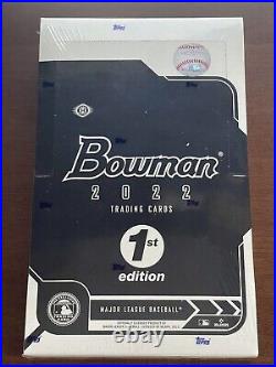 2022 Bowman 1st Edition Baseball Hobby Box Factory Sealed