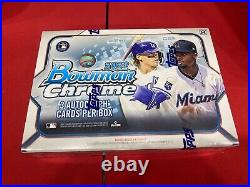 2022 Bowman Chrome Baseball HTA Choice Box Sealed