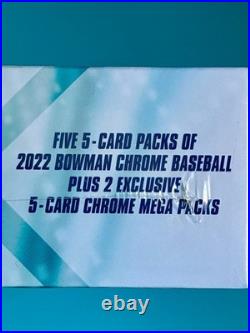 2022 Bowman Chrome MLB MEGA BOX? FACTORY SEALED Baseball Cards