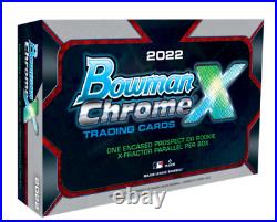 2022 Bowman Chrome X Baseball Box Brand New Factory Sealed