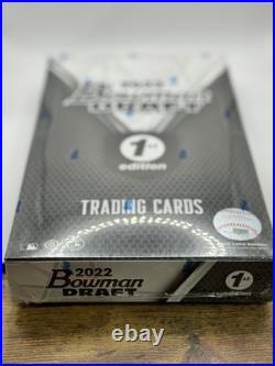 2022 Bowman Draft Baseball 1st Edition FACTORY SEALED HOBBY BOX RARE 2022 Bowman Draft Baseball 1st Edition FACTORY SEALED HOBBY BOX RARE