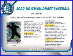 2022 Bowman Draft Baseball JUMBO Box FACTORY SEALED 3 Auto