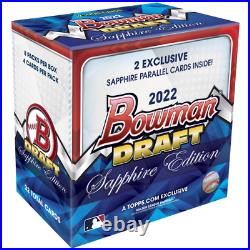 2022 Bowman Draft Sapphire Edition Factory Sealed Box Topps Baseball CONFIRMED