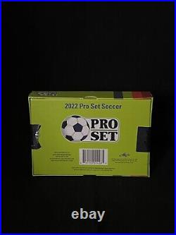 2022 Leaf Pro Set Soccer Sealed Hobby Box Brand New 2 Autographs Per Box