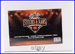 2022 Leaf Stitches And Slabs Basketball Sealed Box 1 Jersey & 1 Buyback Card