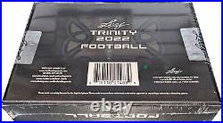 2022 Leaf Trinity Football Factory Sealed 5 Auto Autograph Per Hobby Box