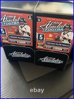 2022 Panini Absolute Gravity Feed Football Factory Sealed Box 2x 48 Packs Purdy