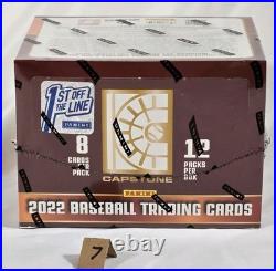2022 Panini Capstone Baseball FOTL Hobby Box Factory Sealed Exclusive Parallel