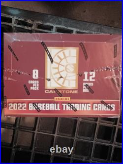 2022 Panini Capstone Baseball Factory Sealed Hobby Box2 Autos & 2 Mem Cards