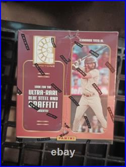 2022 Panini Capstone Baseball Factory Sealed Hobby Box2 Autos & 2 Mem Cards