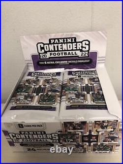 2022 Panini Contenders NFL Football Retail Box Sealed! 24 Packs 192 Cards