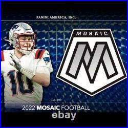 2022 Panini Mosaic Football Choice Box Factory Sealed? 1 Exclusive Choice Auto