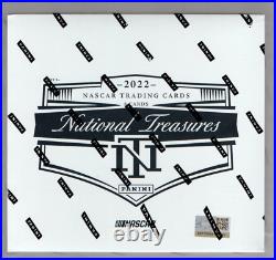 2022 Panini National Treasures Nascar Factory Sealed Hobby Box