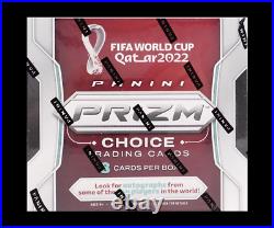 2022 Panini Prizm Choice Soccer FIFA World Cup Box Factory Sealed