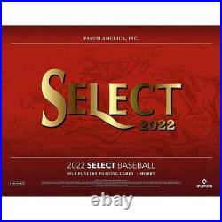 2022 Panini Select Baseball Hobby Box Factory Sealed PREORDER 5/18