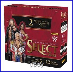 2022 Panini Select Wwe Wrestling Factory Sealed Hobby Box Pre Sale