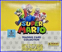 2022 Panini Super Mario Trading Cards Factory Sealed Booster Box
