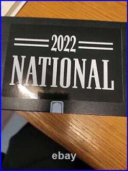 2022 Panini The National Sealed Black Box 1/1 Auto