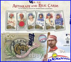 2022 Topps Allen & Ginter Baseball MASSIVE 24 Pack Retail Sealed Box-144 Cards