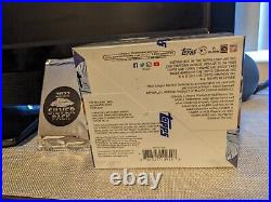 2022 Topps Chrome Baseball Jumbo HTA Factory Sealed Box 5 Autos + Silver Pack