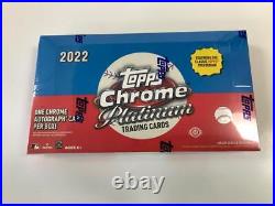 2022 Topps Chrome Platinum Anniversary Baseball Hobby Box, factory sealed