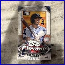 2022 Topps Chrome Sealed Hobby Box