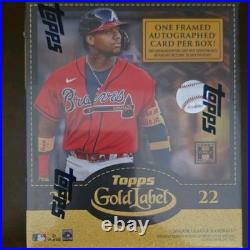2022 Topps Gold Label Baseball Hobby Box Factory Sealed