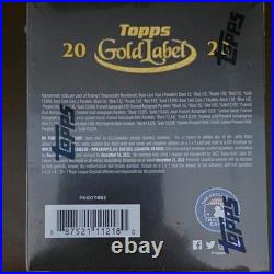 2022 Topps Gold Label Baseball Hobby Box Factory Sealed