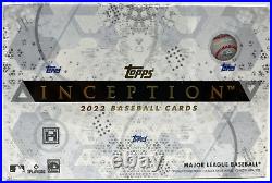 2022 Topps Inception Baseball MLB Factory Sealed Hobby Box NEW