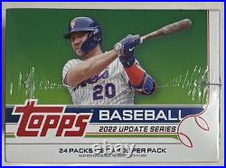 2022 Topps Update Series MLB Baseball Retail Box New Factory Sealed 24 Packs A