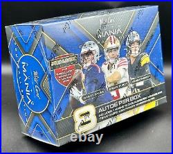 2022 Wild Card Football Auto Mania Hobby Box Sealed 8 AUTOGRAPHS