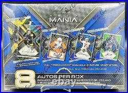 2022 Wild Card Football Auto Mania Hobby Box Sealed 8 AUTOGRAPHS