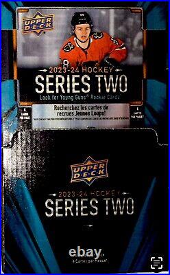 2023-2024 Upper Deck Series 2 Gravity Feed Sealed Box- 60 Packs 4 Cards Per Pack