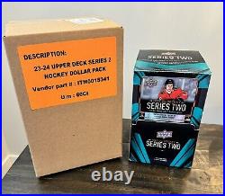 2023-2024 Upper Deck Series 2 Gravity Feed Sealed Box- 60 Packs 4 Cards Per Pack