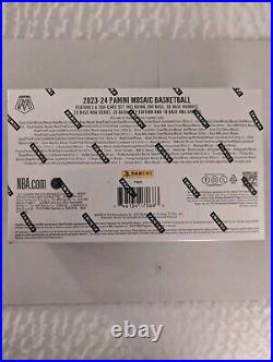 2023-24 Panini Mosaic Basketball Hobby Box Sealed Wembanyama RC Year