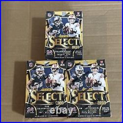 2023-24 Panini Select NFL Football Blaster Box Factory Sealed Lot Of 3- In Hand