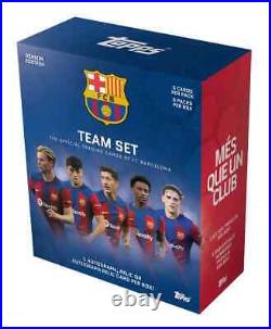 2023/24 Topps Barcellona Team Set Sealed 1 Auto/Relic/Combo per box Poss. Messi