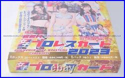 2023 BBM women's Pro wrestling limited Wrestler 1 Box Collecting Japan Sealed