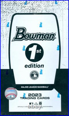 2023 Bowman 1st Edition Baseball Factory Sealed Hobby Box