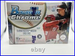 2023 Bowman Chrome Baseball FACTORY SEALED HOBBY HTA Choice BOX 3x AUTOS 2023 Bowman Chrome Baseball FACTORY SEALED HOBBY HTA Choice BOX 3x AUTOS
