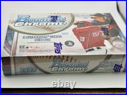2023 Bowman Chrome Baseball FACTORY SEALED HOBBY HTA Choice BOX 3x AUTOS 2023 Bowman Chrome Baseball FACTORY SEALED HOBBY HTA Choice BOX 3x AUTOS