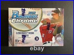 2023 Bowman Chrome Hobby HTA Choice Baseball Factory Sealed Box 3 Autographs