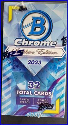 2023 Bowman Chrome Sapphire Edition Baseball Hobby Box Sealed