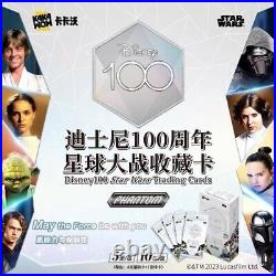 2023 Kakawow Trading Cards Disney 100 Star Wars Phantom Sealed 1 Box 10 Pack New